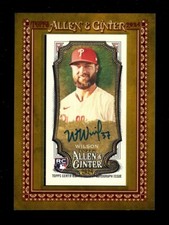 2024 TOPPS ALLEN & GINTER MINI WESTON WILSON RC ON CARD AUTO AUTOGRAPH PHILLIES