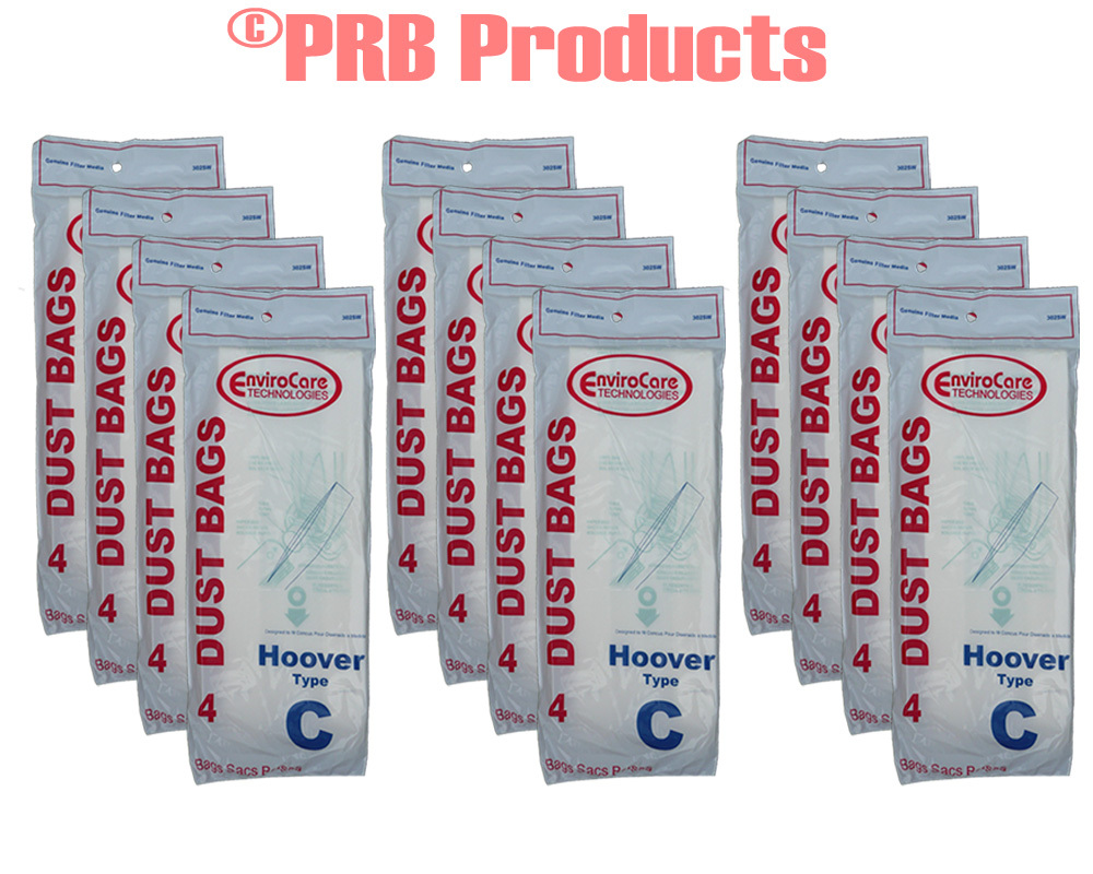 Hoover Type C 4010077C Convertible Upright Vacuum Cleaner Bags Bottom