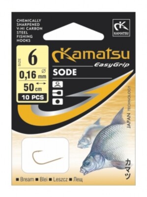 Kamatsu SODE Vorfachhaken Brachsen Gr 12 / 0,12 mm