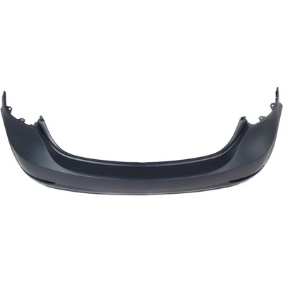 Rear Bumper Cover For Hyundai Elantra 2014-2016 - Primed, Direct Replacement, Without Park Assist Sensor Holes