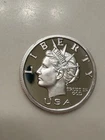 2005 Norfed 1/2 Oz $10 Torch-999 Fine Silver From Original Roll BU