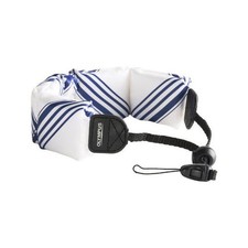Olympus Fashion Float Strap for Camera White with Blue 