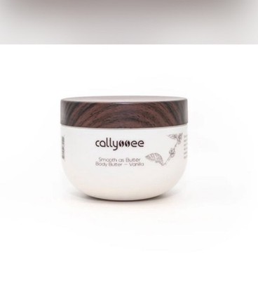 callymee Smooth as Butter Body Butter Vanilla Moisturizer Full Body White