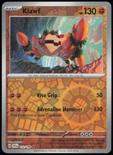 Klawf [Reverse Holo] #122 Prices | Pokemon Scarlet & Violet | Pokemon Cards