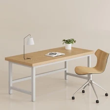 YOWOS Steelstride Ergonomic Desk, Engineered Wood Worktop, Multi Sizes & Colors