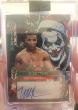 Mike Tyson True 1/1 Auto Christmas Joker - 2025 Wild Card Jokers Wild Boxing