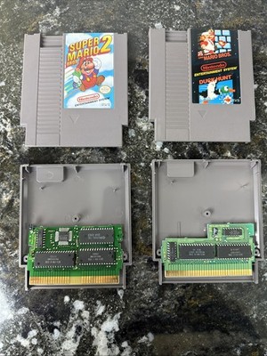 Super Mario Bros. / Duck Hunt & Super Mario 2 (Nintendo NES, 1985) W/ Manual!!