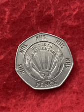 1998  NHS 50p Coin Circulated  - Available on eBay