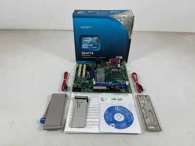 Intel DG41TX Micro ATX LGA 775 DDR3 Motherboard - BLKDG41TX