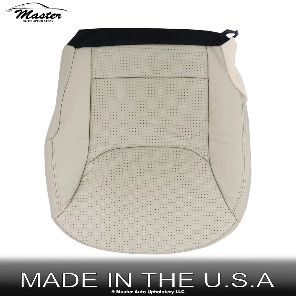 2016-2023 para Mazda CX-9 couro genuíno perfeito. Capa de assento inferior para passageiros areia - Imagem 2 de 4