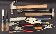 12 Vintage USA Carpenter Tools Irwin-Utica-Craftsman-Armstrong-New Britain-Etc