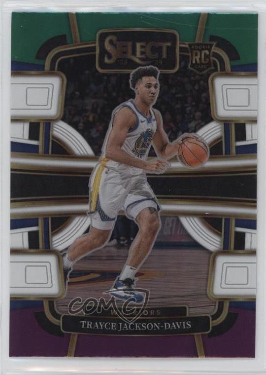 2023 Panini Select Concourse Green White Purple Prizm Trayce Jackson-Davis wq8