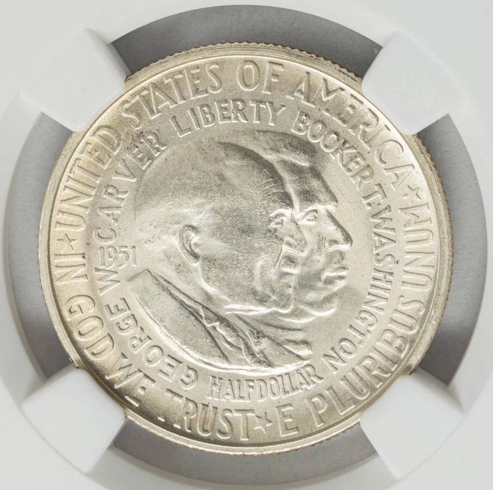 1951-S Washington Carver Half 50c MS67 NGC 950476-31 - Image 3 of 4