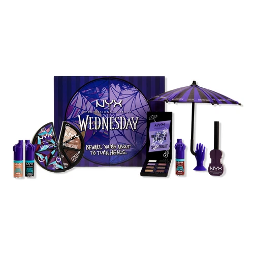 NYX x WEDNESDAY Addams Full Collection Kit Set Limited Edition SEALED IN BOX