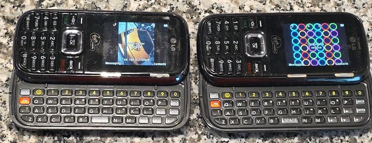 LG Rumor 2, VM265, Virgin Mobile, QWERTY, CDMA, 3G, Each Sold