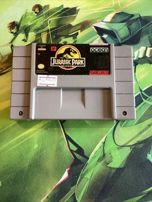 Jurassic Park Super Nintendo, Tested & Working, SNES