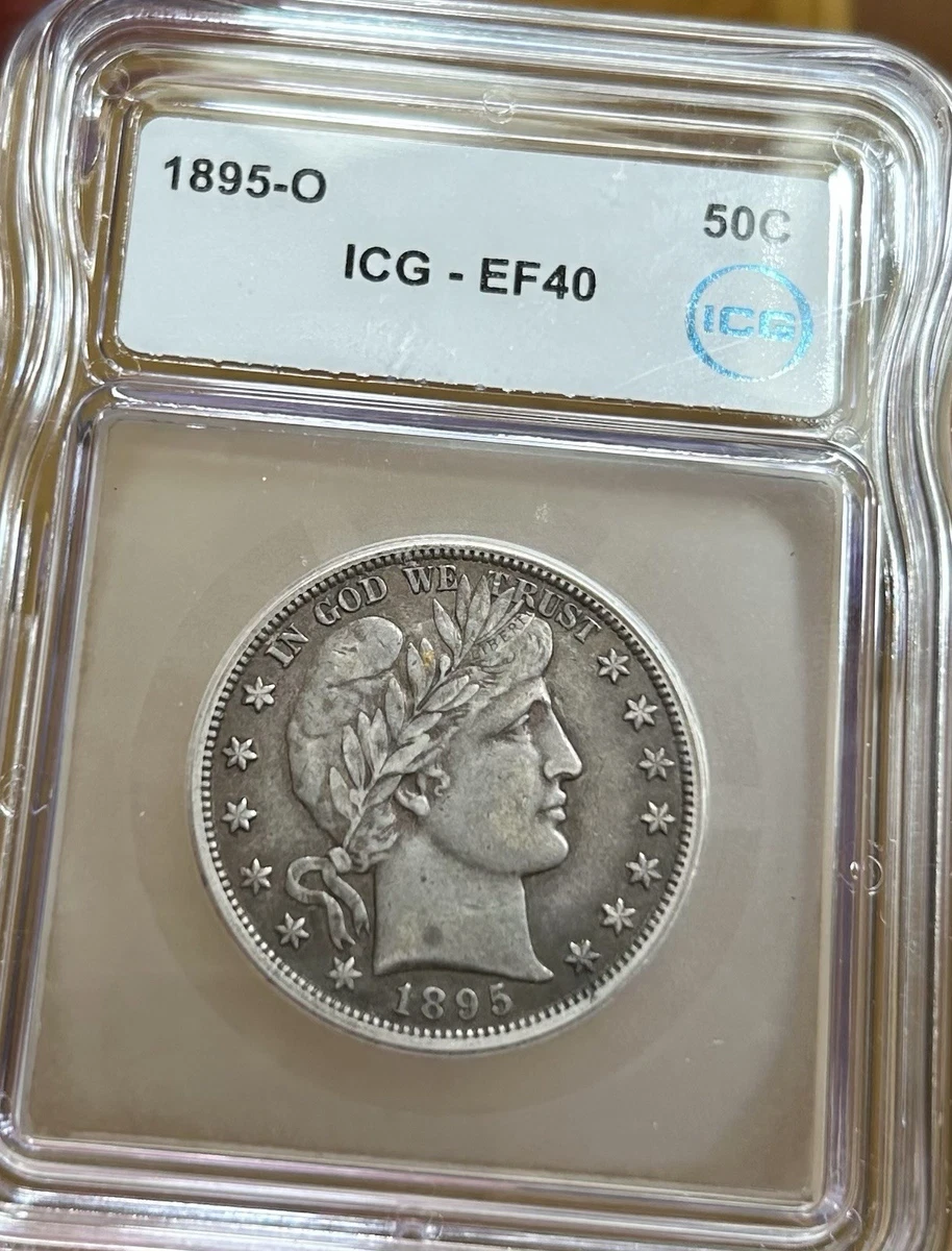ICG Certified Barber US Half Dollars (1892-1915) for sale | eBay