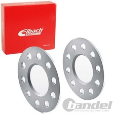 EIBACH PRO-SPACER 10mm SPURVERBREITERUNG SILBER 2x5mm SPURPLATTEN LK:4x98mm