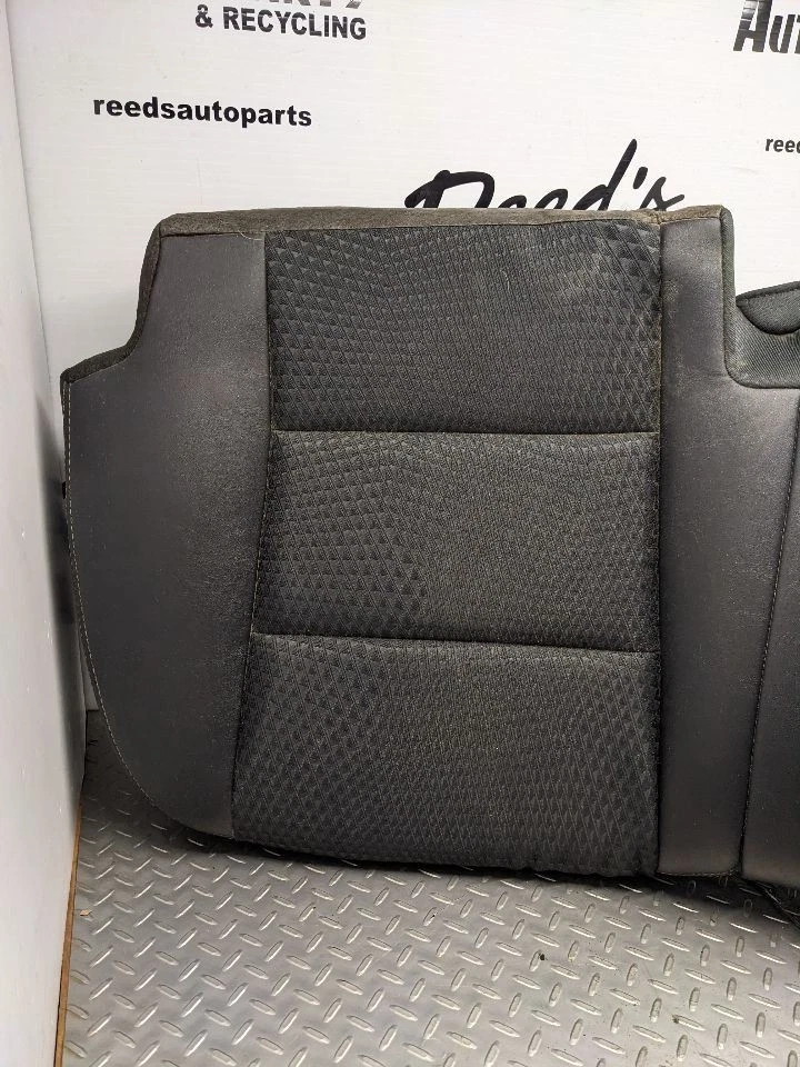 Toyota Camry 2012-2015 asiento cojín inferior trasero cuero negro tela OEM 1165600 Foto 2 de 4