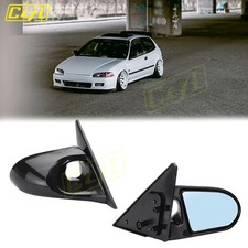 JDM Style Racing Rear View Mirror for Mitsubishi Lancer EVO 1 2 3 I II III NEW