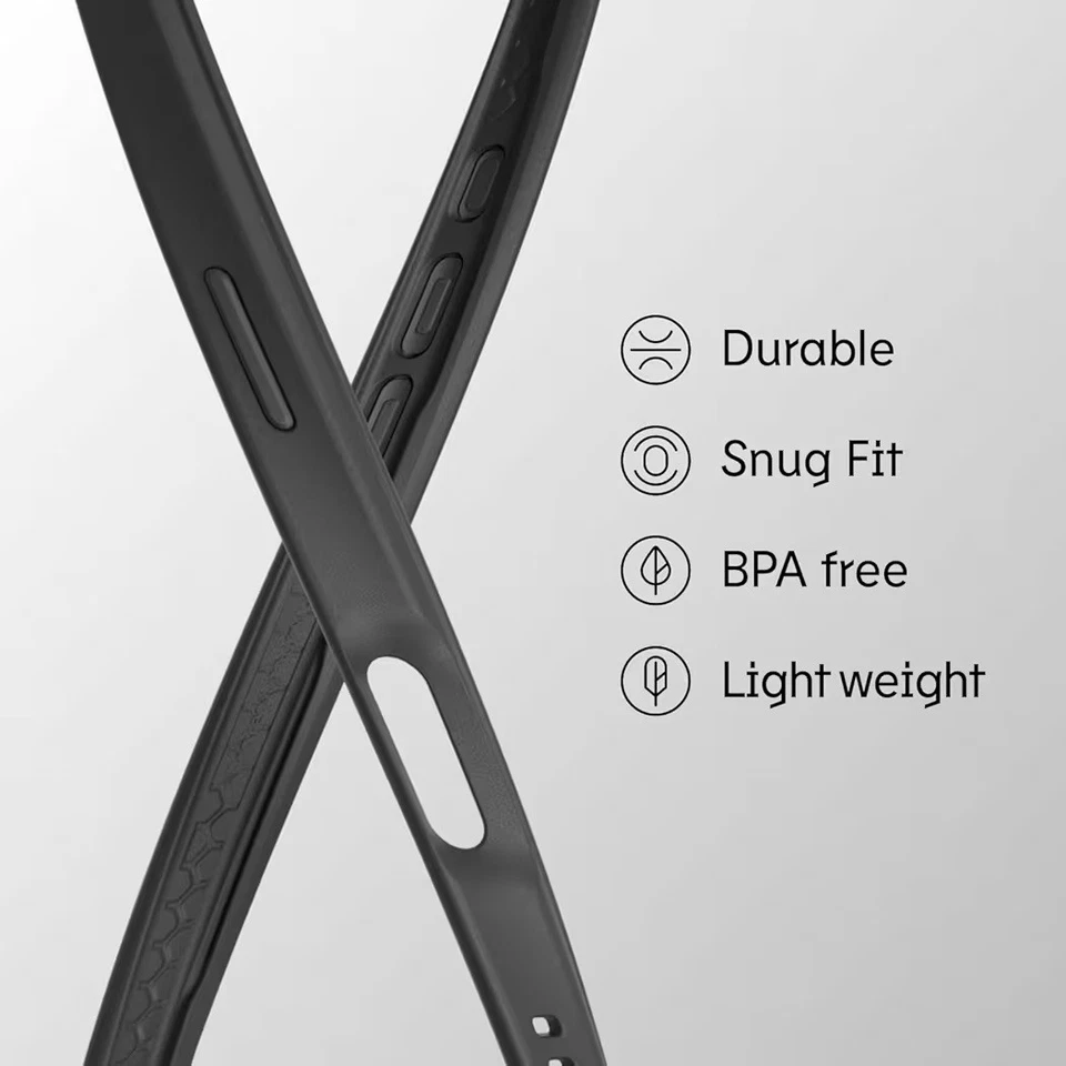 RHINOSHIELD Bumper Case Compatible with [iPhone 16 Pro] | CrashGuard - Shock - Image 3 of 4