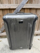 Tumi Vapor Large 30 Spinner Suitcase Blue Gray Shell 4 Wheel Checked Luggage Tumi Vapor Large 30 Spinner Suitcase Blue Gray Shell 4 Wheel Checked Luggage