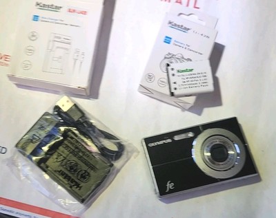 Olympus FE FE-3000 10.0MP Digital Camera - Titanium for sale