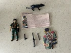 Complete! Vintage GI Joe Dog Handler,  “Mutt” includes file card.  Pre-Owned
