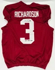 Trent Richardson Signed Auto UA Alabama Football Jersey w/2011 SEC POY Proof JSA
