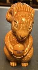 Vintage Wade Squirrel Monmouthshire Building Society Money Box.