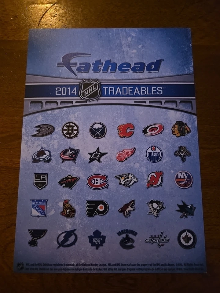 Steven Stamkos 2014 NHL Fathead Peel and Stick Decal 5x7 - Image 2 of 2