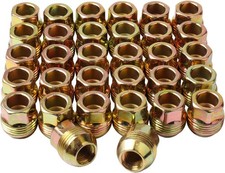 Set of 32, 14mmx1.5 OEM Factory Wheel Lug Nuts Replacement for Sliverado Sierra