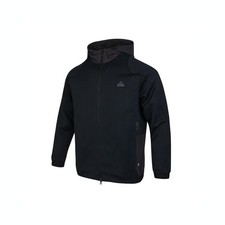 adidas Solid Color Logo Hooded Jacket