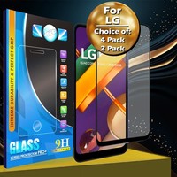 Full Cover Screen Protector For LG K42 Clear Gorilla Tempered Glass