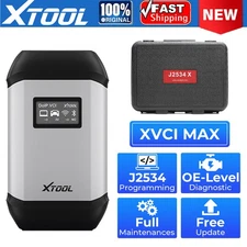 XTOOL XVCI MAX J2534 Programming OBD2 Scanner Auto Diagnostic ECU Coding Tool