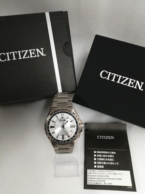 Solar Radio Controlled Watch Model CB0210 54A H145 S122601 CITIZEN
