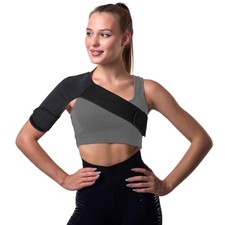 Shoulder Brace for , Shoulder Compression Sleeve, Adjustable and Can be Worn ...