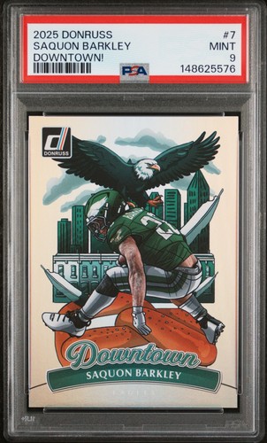 Saquon Barkley [Oversized] #7 card
