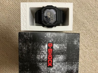 Casio G-Shock GW-M5610U-1BER Authentic Used Black Digital Watch