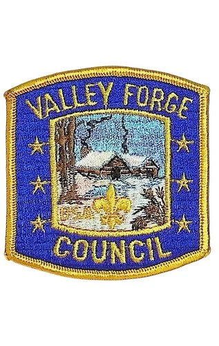 Valley Forge Council PA CP BSA Patch YEL Bdr (ZG604)