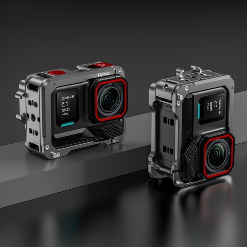 For Insta360 Ace Pro1/2 Camera Grip Sports Camera Protective Bezel Accessory - Picture 9 of 14
