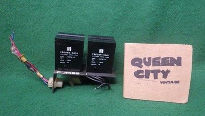 Pair of Veeder Root 6 Digit electro mechanical Counters 743796-715 24VDC