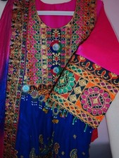 Afghanische Tradition Kleid Damen Kuchi Tracht Ethnic