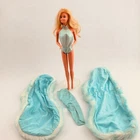 VTG Barbie Magic Moves Replacement Clothing, 2 Capes, Skirt, Bodysuit, NO DOLL