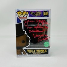 Julie Dawn Cole Signed Willy Wonka & The Chocolate Factory Funko Pop #1669 OC