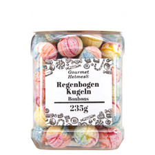 Regenbogenkugeln – Fruchtige Lutschbonbons mit bunten Fruchtaromen