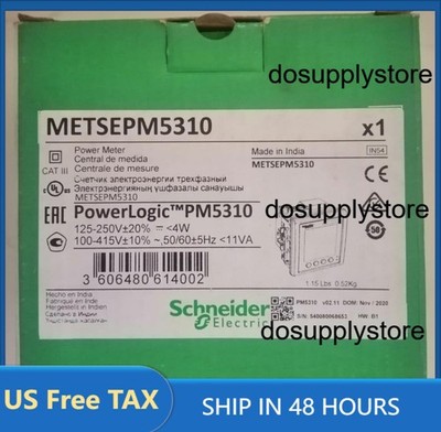 SND  METSEPM5310/ PM5310 PowerLogic Power Meter US Free TAX