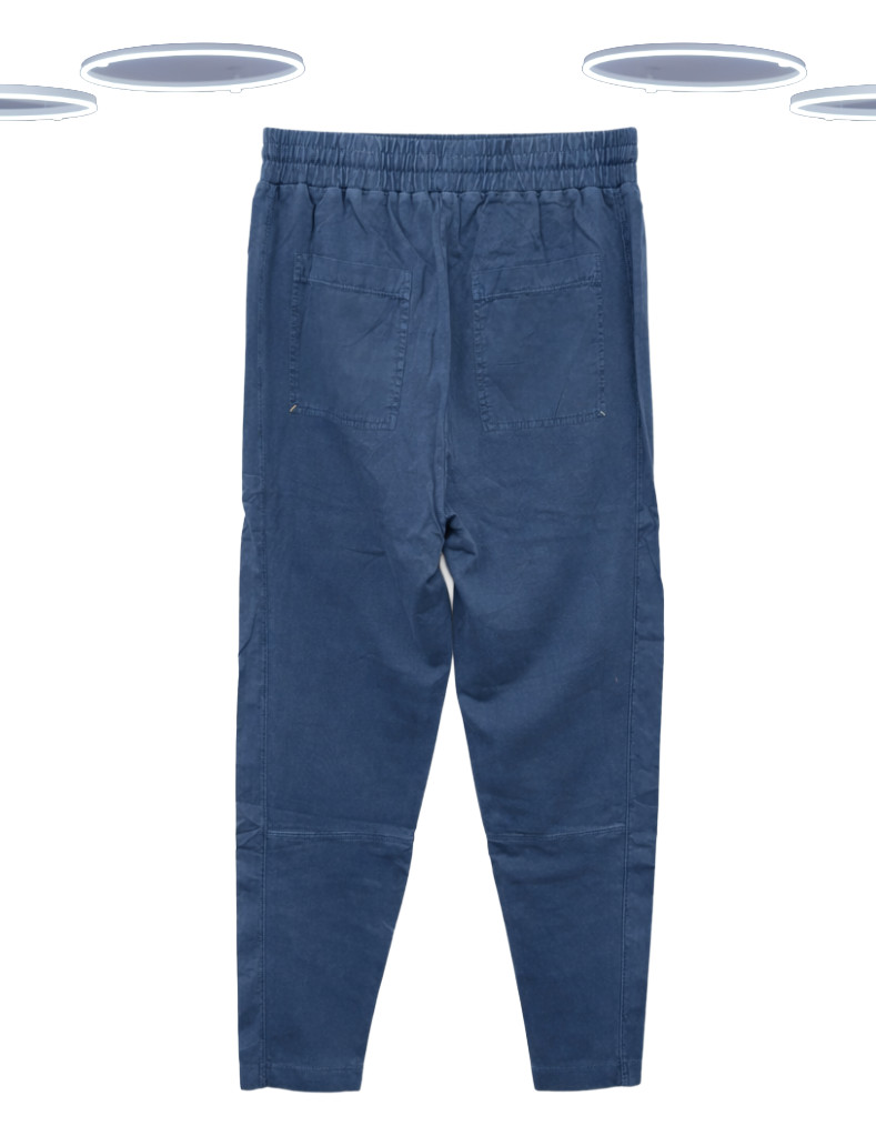 Ex White Stuff Women's Joggers - Ivy Mix Jersey Solid Blue image 3