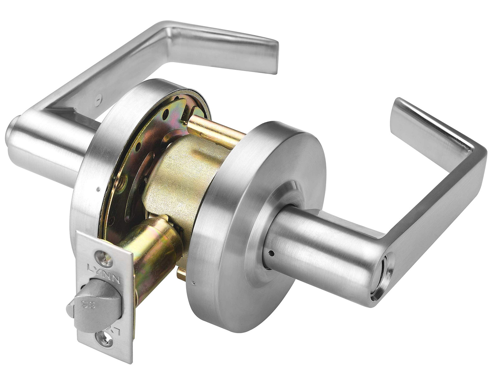 Commercial Door Lever Lock - Heavy-Duty Locking Door Handle, Designer Door Ha...