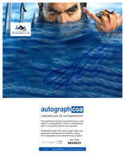 JASON MOMOA AUTOGRAPH SIGNED 8x10 PHOTO AQUAMAN JUSTICE LEAGUE ACOA